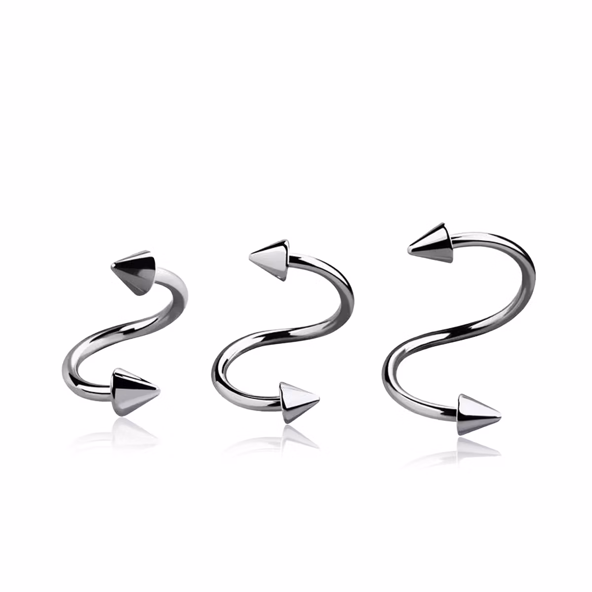 Spiral / Twister 1mm med 3mm kon