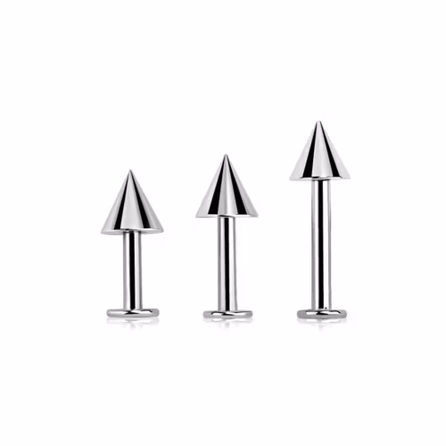 Labret 1.6mm med 5mm kon