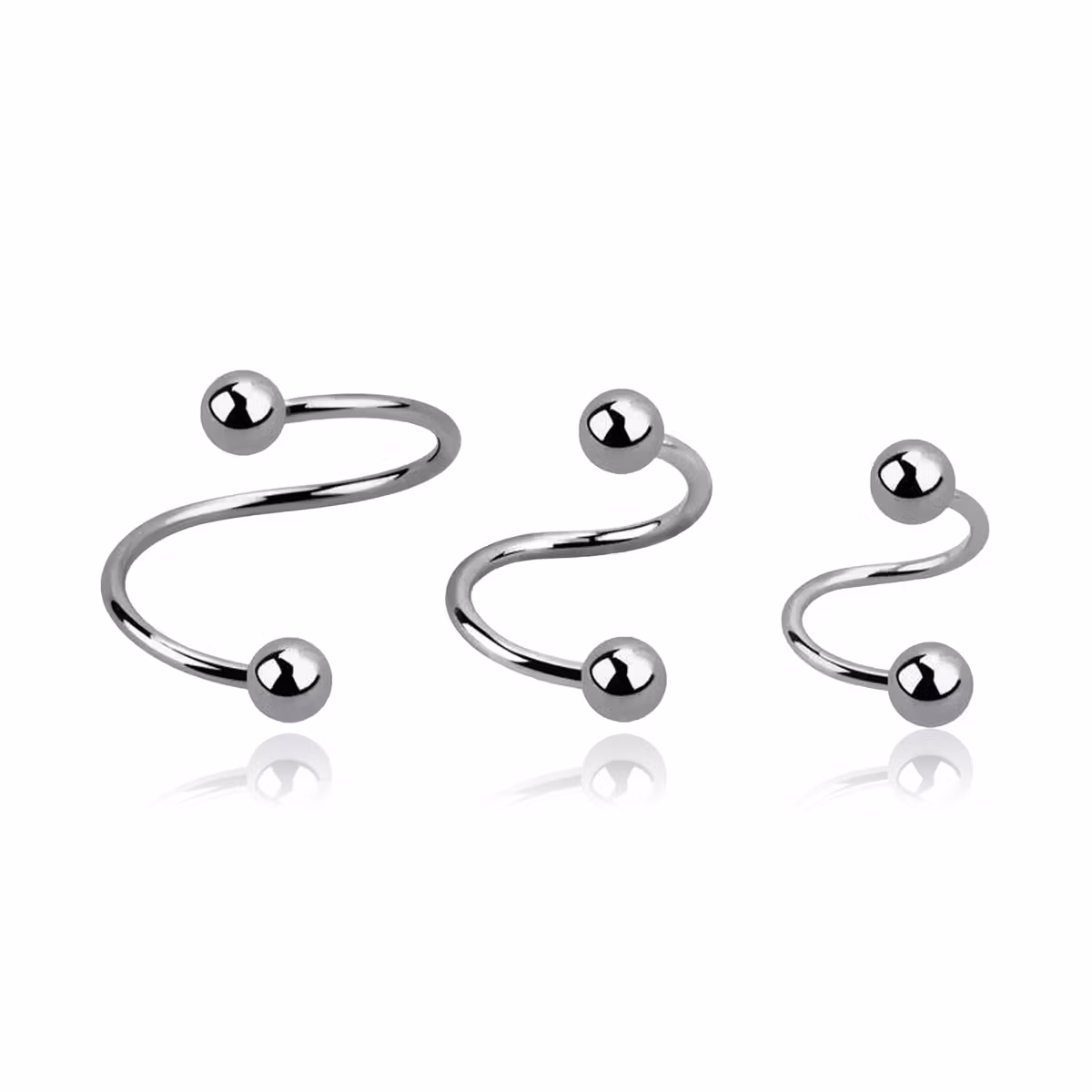 Spiral Twister 0.8mm med 3mm kulor