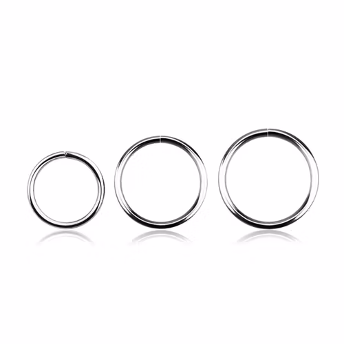 Sömlös ring i 925-silver 0.6mm
