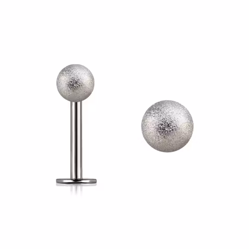 Labret / Monroe 1.2mm med 3mm frostad kula