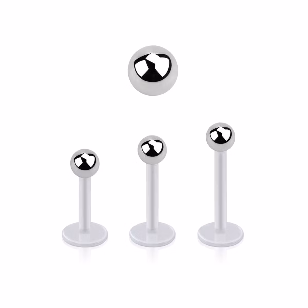 BIO-Flex Labret / Monroe 1.2mm med 3mm kula