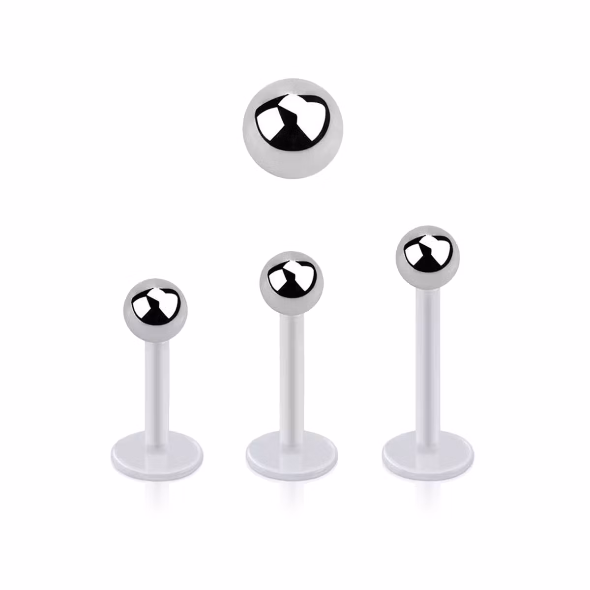 BIO-Flex Labret / Monroe 1.2mm med 4mm kula