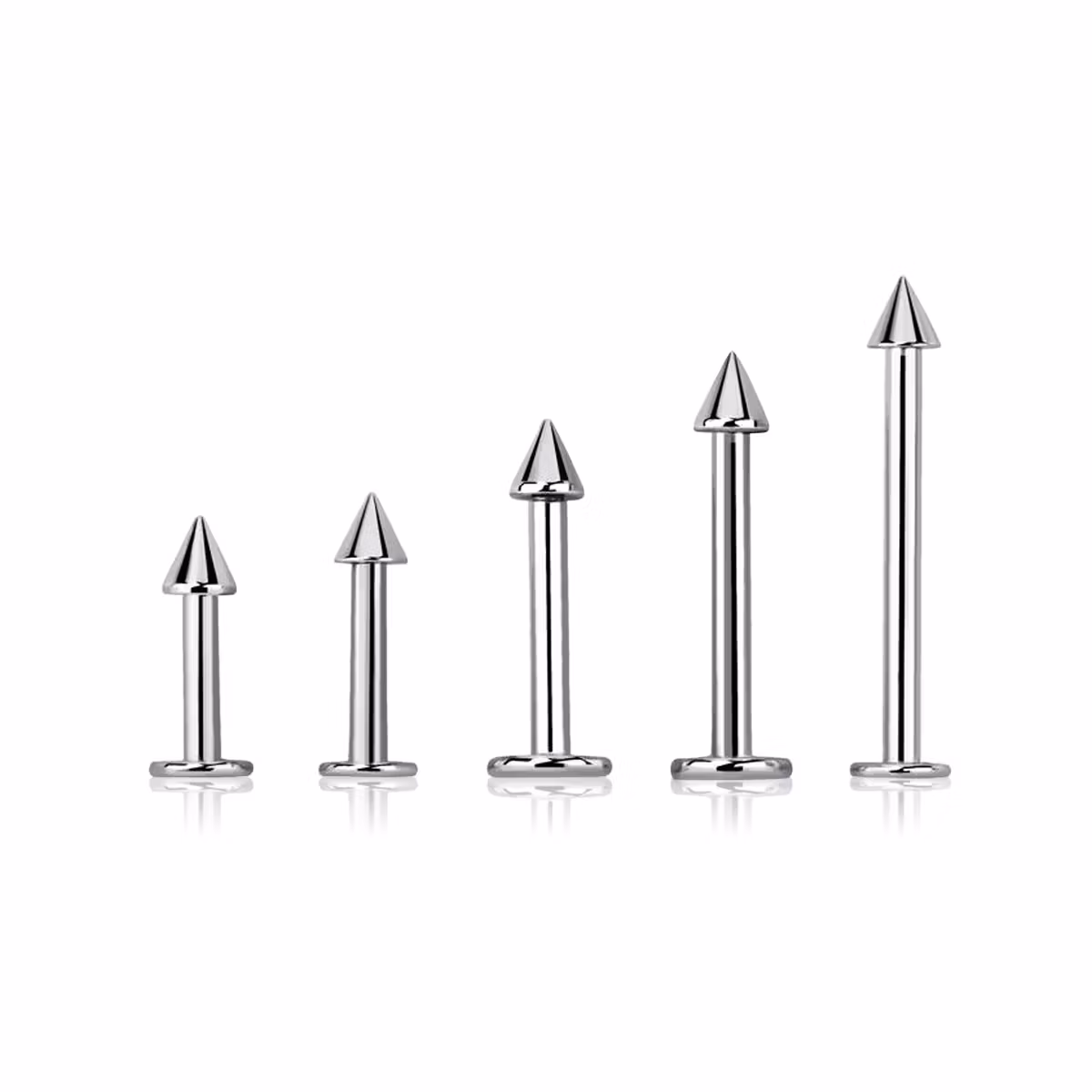 Labret 1.6mm med 3mm kon