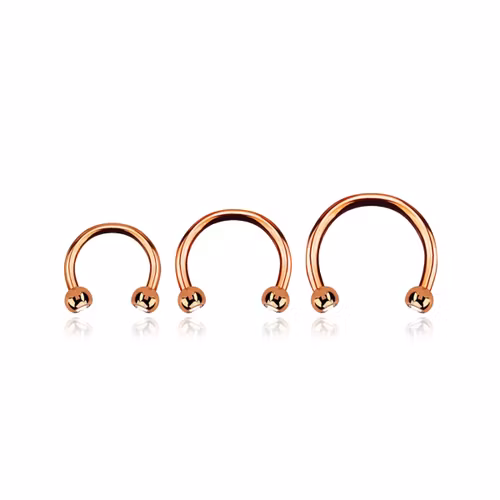 CBR 1.2mm med 3mm crystalkulor roséguld