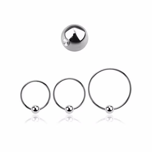 Extra stor BCR 1.2mm med 5mm kula