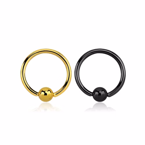 PVD Pläterad BCR 2mm med 6mm kula