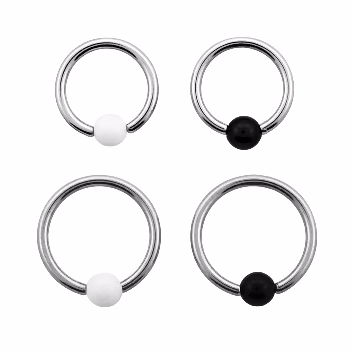 BCR 1.2mm med 3mm akrylkula