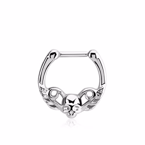 Septum Clicker - Dödskalle Design