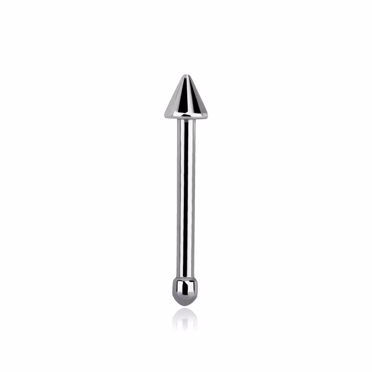 Näspin 0.8mm "nose bone" med 2mm kon