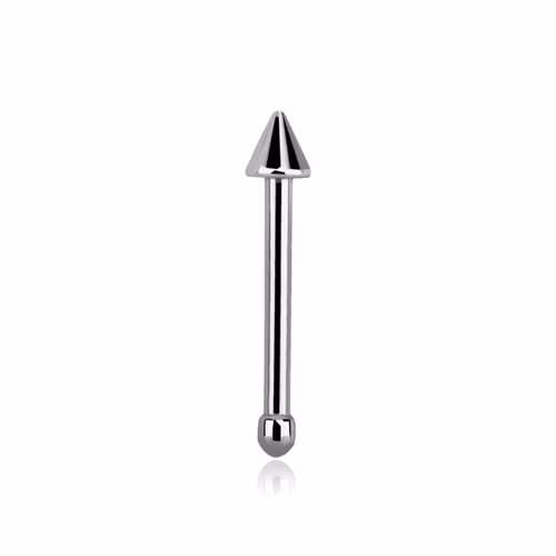 Näspin 0.8mm "nose bone" med 2mm kon