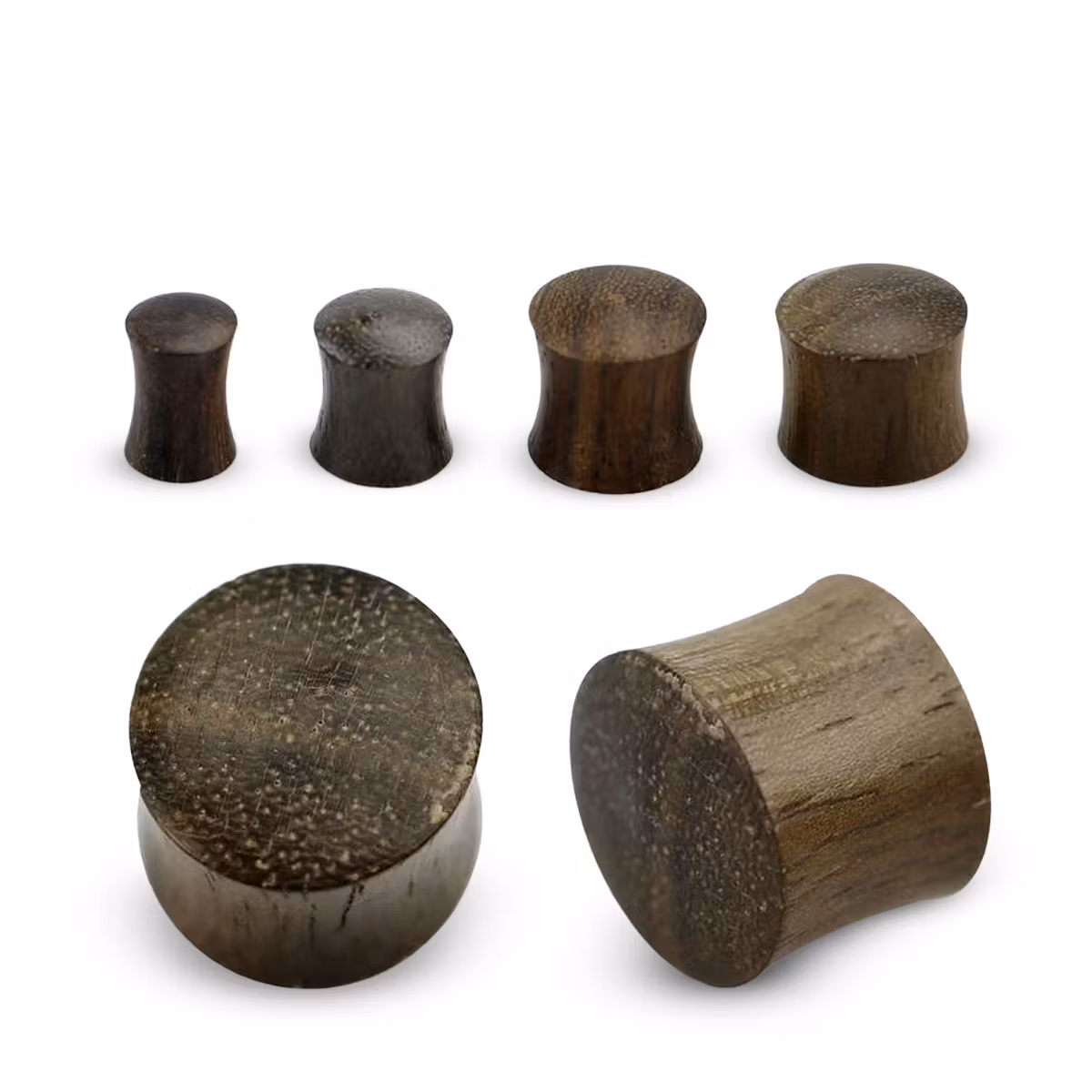 Sono Wood "Double Flare" träplugg