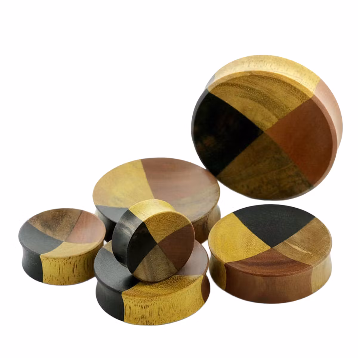 Träplugg i fyra träslag XXL (25-52mm)