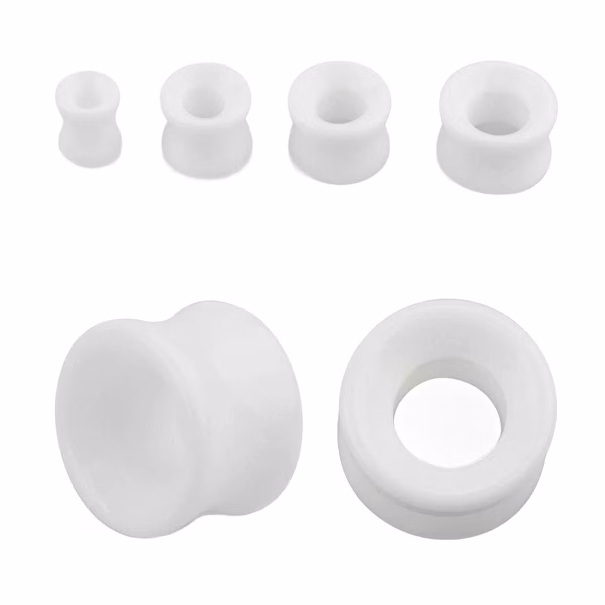 Double flare stentunnel (ivory stone)