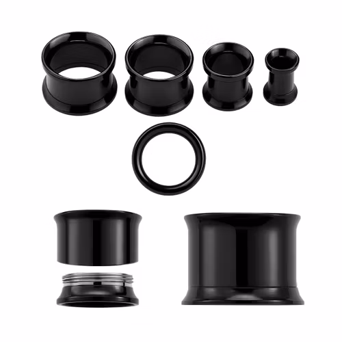 PVD-Pläterad Screw-Fit ståltunnel