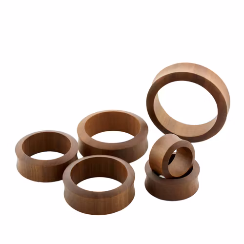 Trätunnel i sawo wood XXL (3mm-52mm)