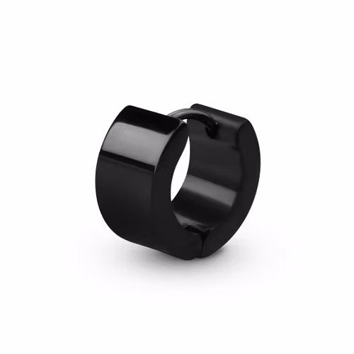PVD-pläterad huggie - bred modell (par)