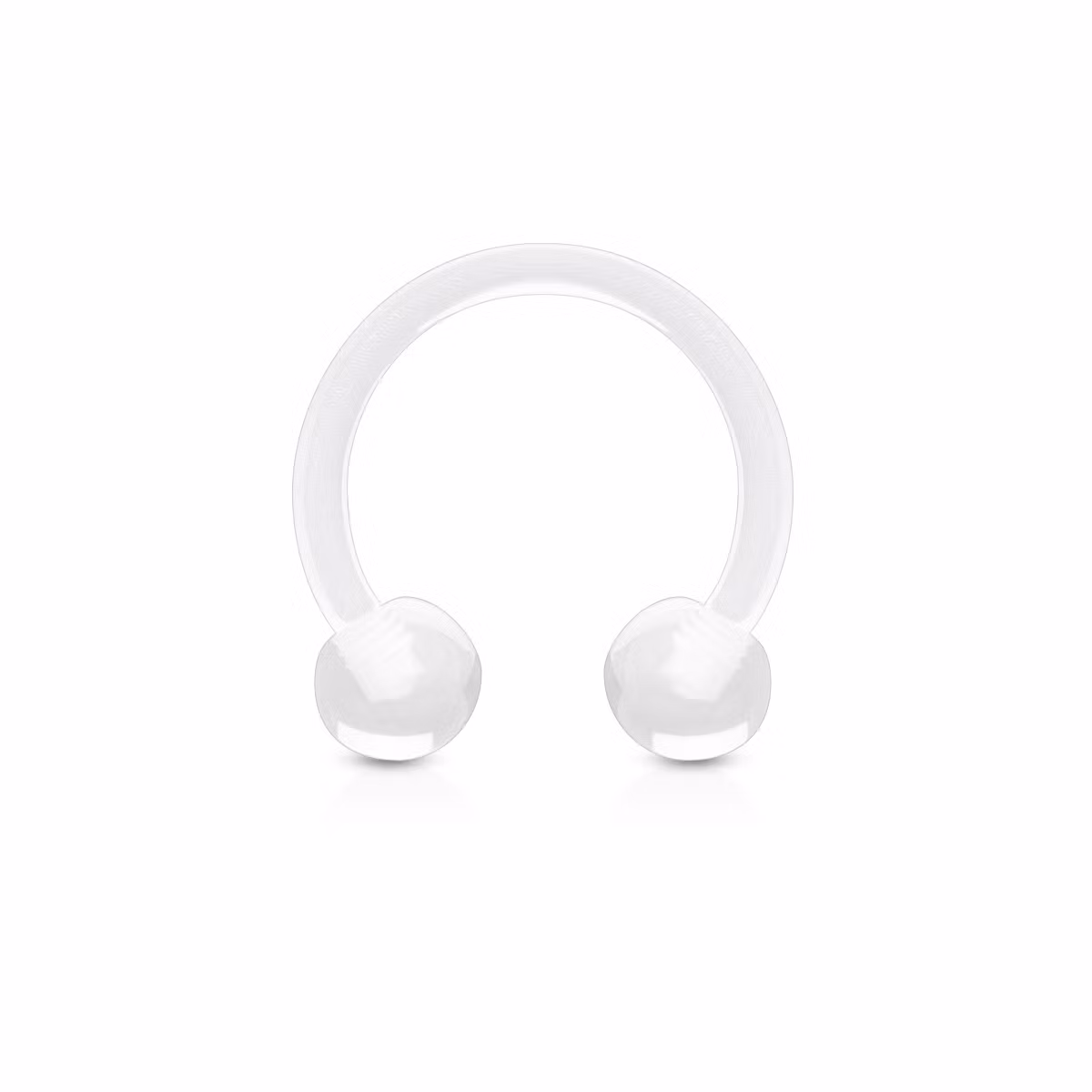 CBR / Cirkulär barbell / Hästsko i akrylplast