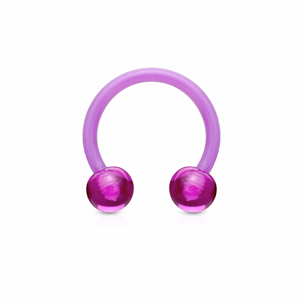 CBR / Cirkulär barbell / Hästsko i akrylplast