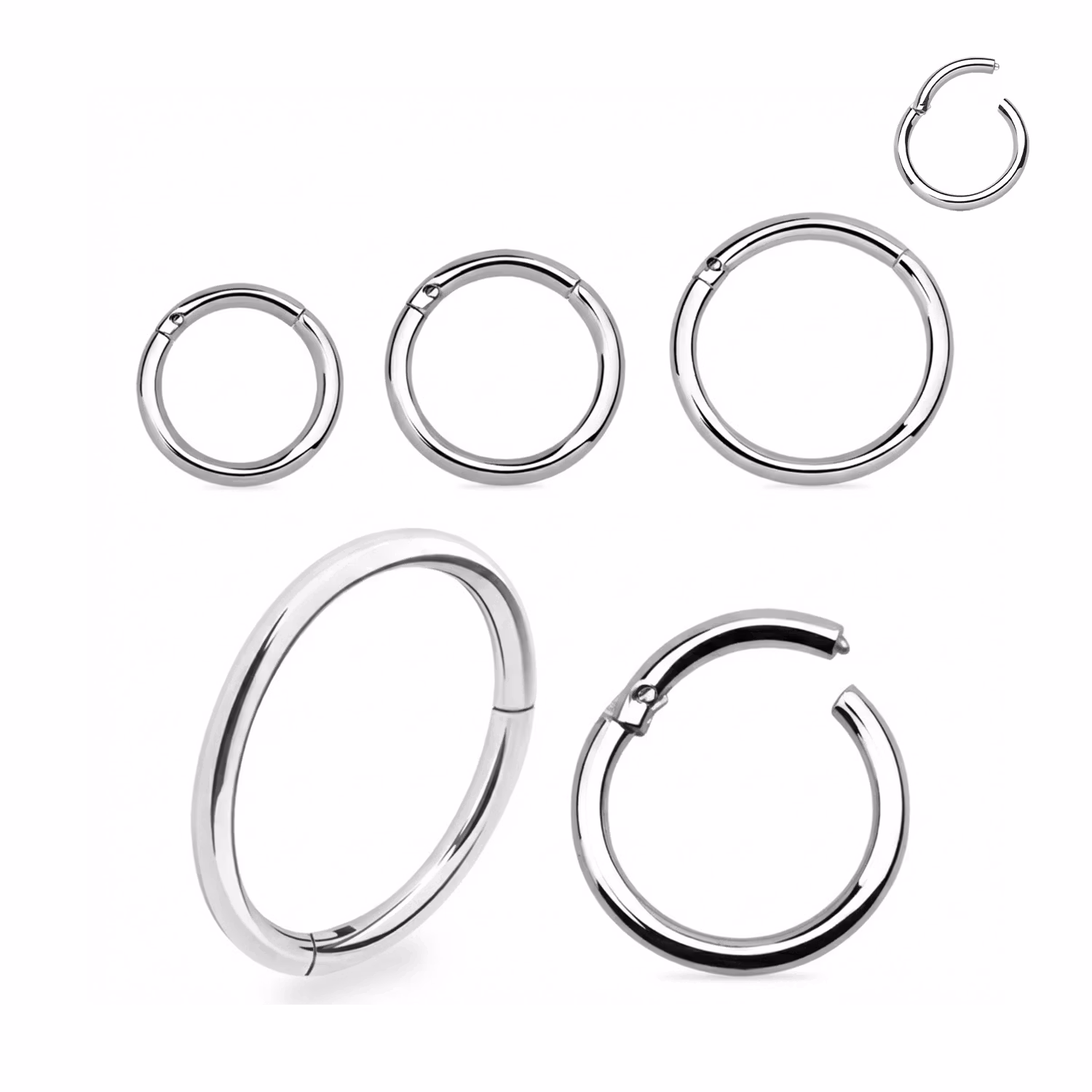 925-silver segmentring med gångjärn 1.2mm