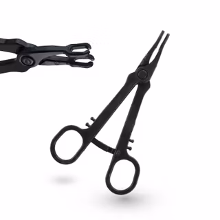 Steril Slotted Mini Sponge piercingtång