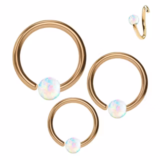 Öppen BCR med fixerad syntetisk opalit