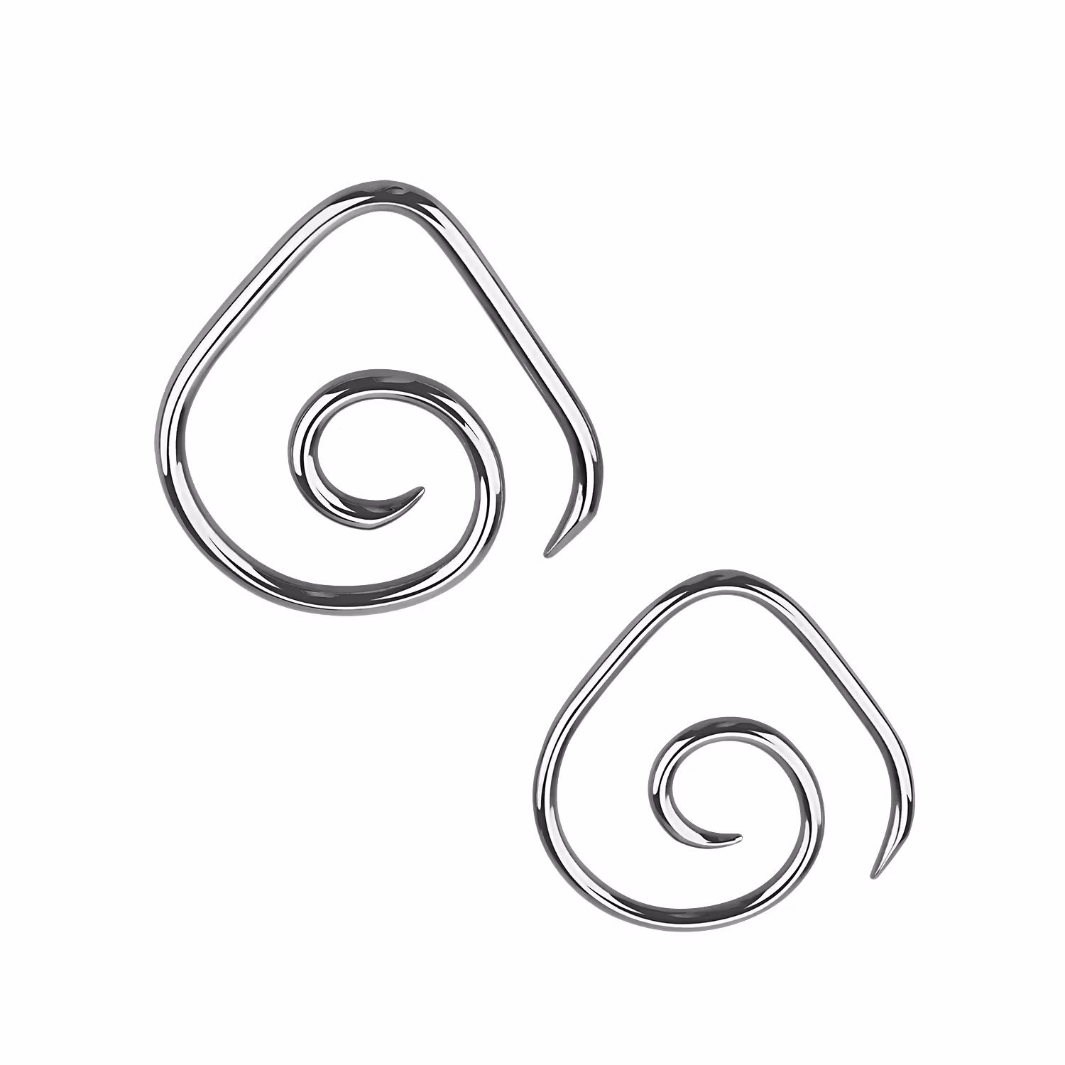Spiral Taper i Kirurgiskt Stål – Drop Design