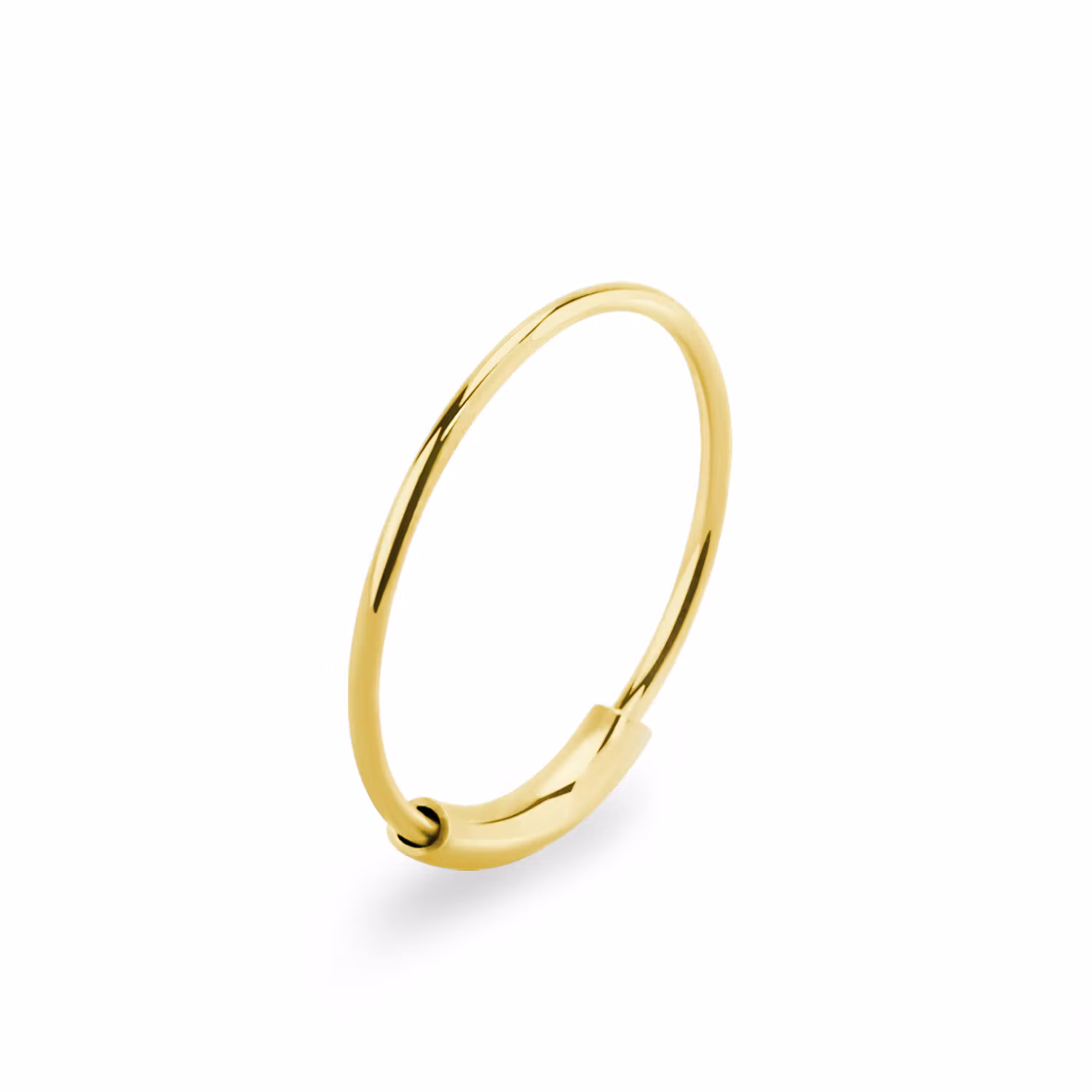 Hoop näsring / Sömlös ring 8mm - 0.8mm
