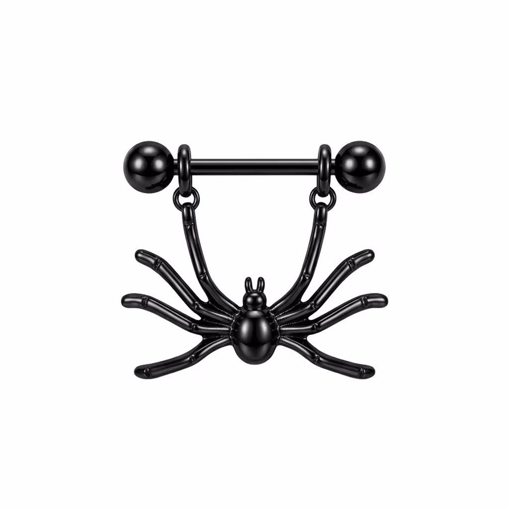 Bröstsmycke Nipple Shield – Hängande Spindel