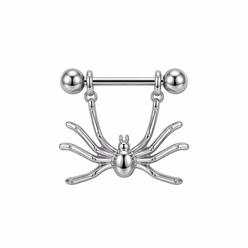 Bröstsmycke Nipple Shield – Hängande Spindel