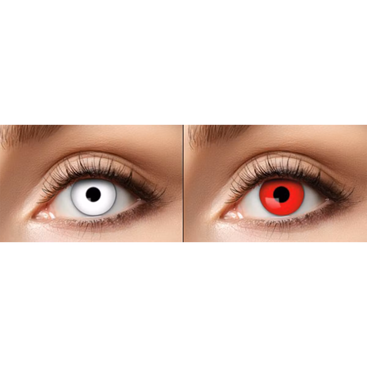 Lins DUO white zombie/red devil 3-månaders