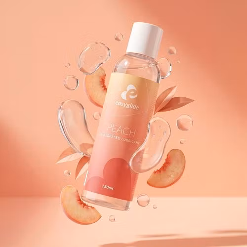 EasyGlide – Peach Vattenbaserat Glidmedel (150 ml)