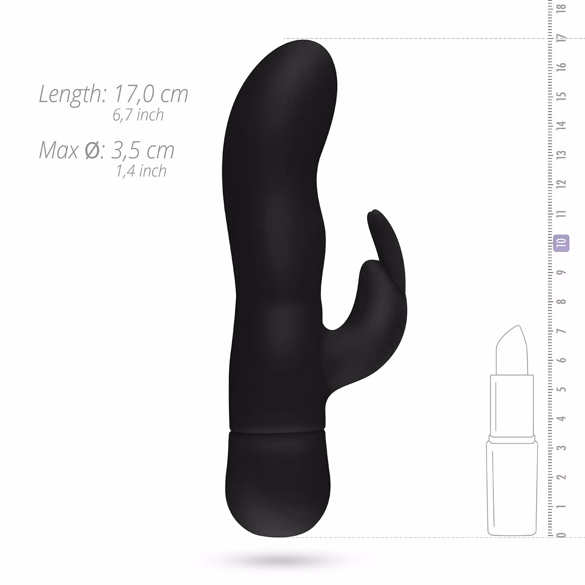 EasyToys Vibe – Mad Rabbit Vibrator (Black)