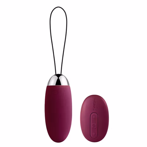 SVAKOM – Elva Vibrating Egg with Remote Control (Violet)