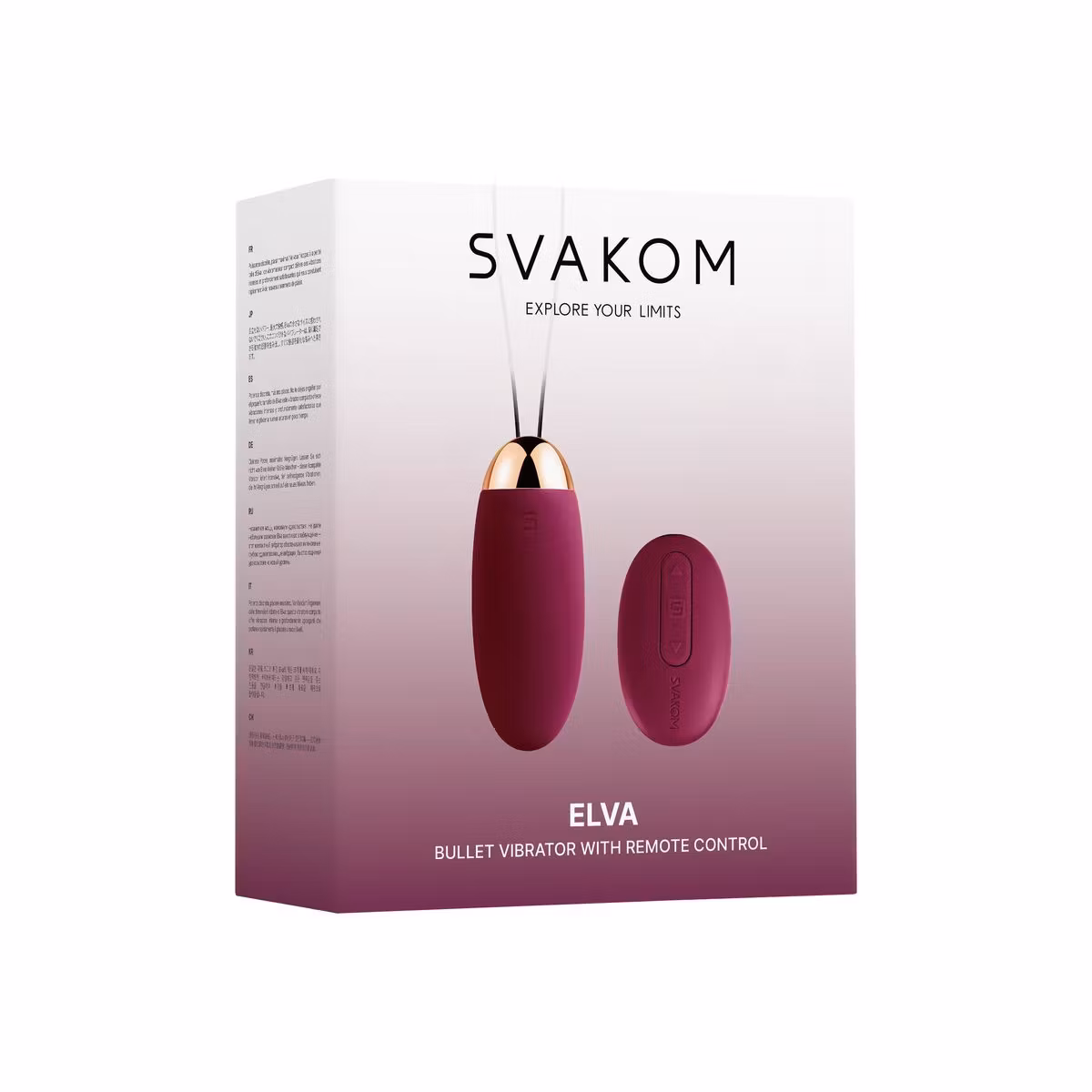 SVAKOM – Elva Vibrating Egg with Remote Control (Violet)