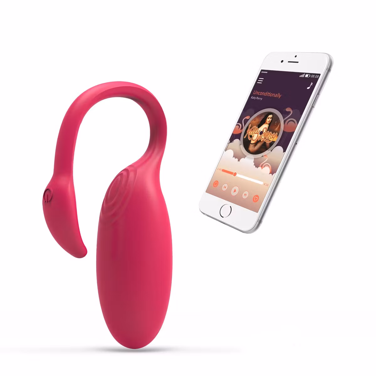 Magic Motion – Flamingo App-Controlled Vibrating Egg (Pink)