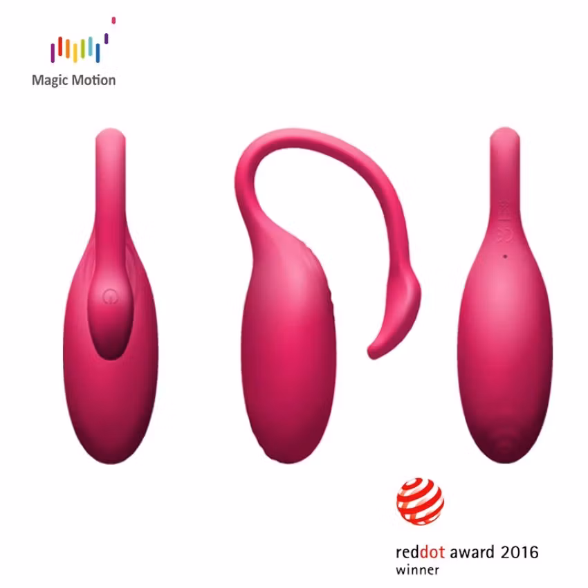Magic Motion – Flamingo App-Controlled Vibrating Egg (Pink)