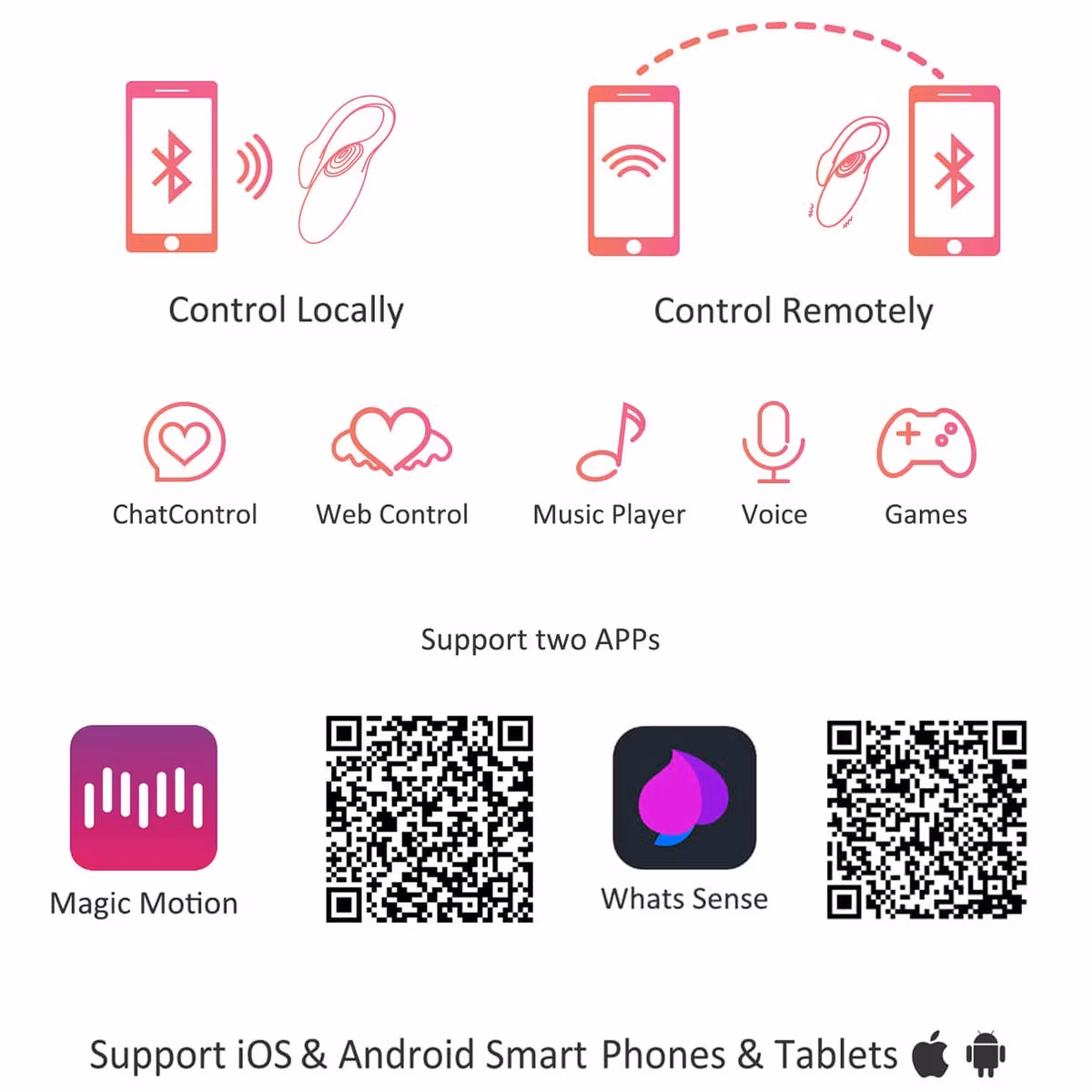 Magic Motion – Flamingo App-Controlled Vibrating Egg (Pink)