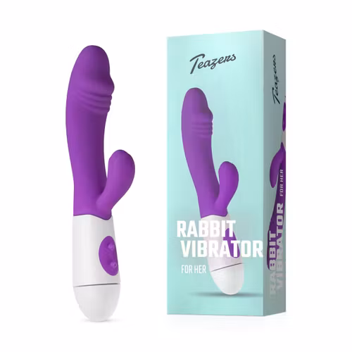 Teazers – Tarzanbocht Rabbit Vibrator (Purple)