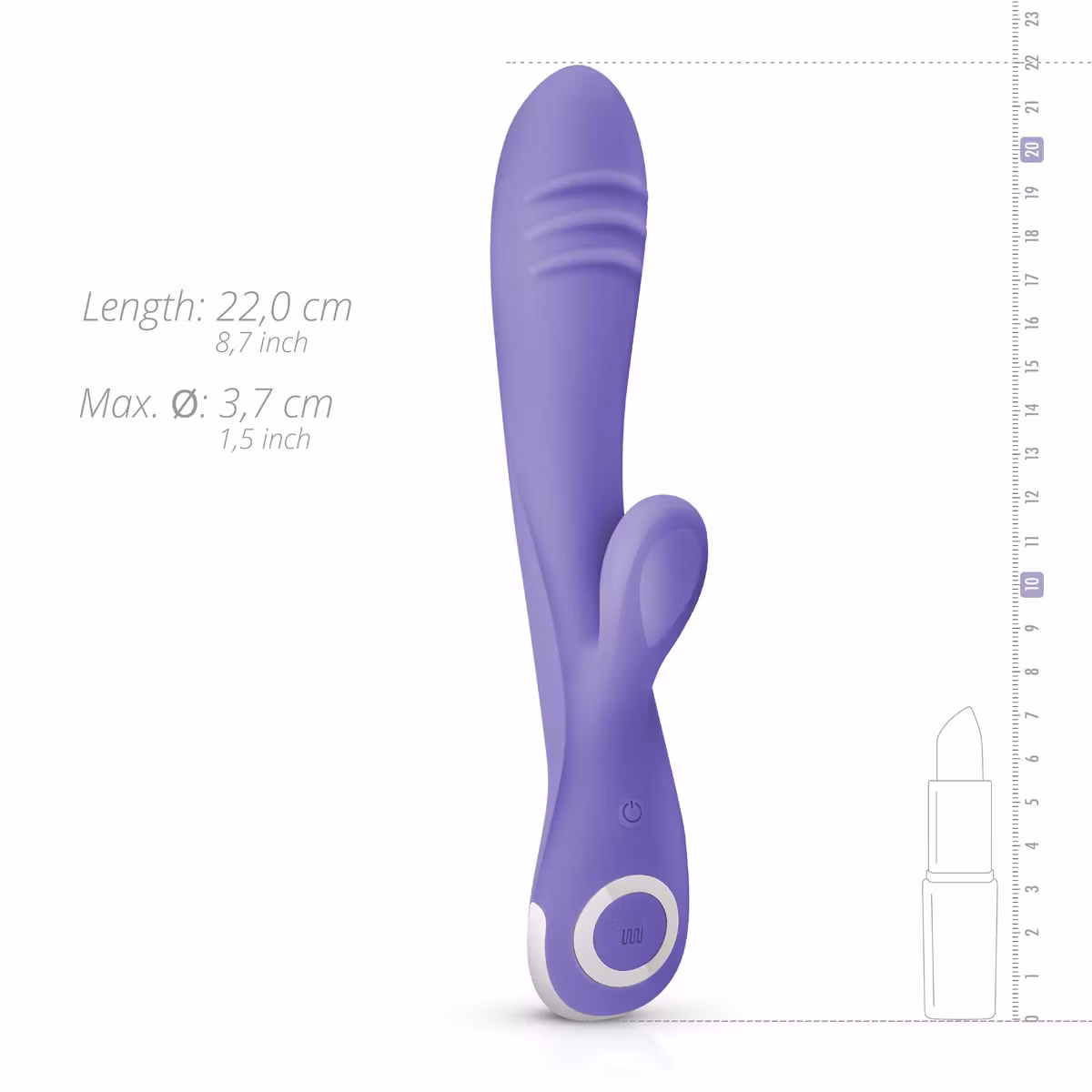 Good Vibes Only – Fane Rabbit Vibrator (Lila)