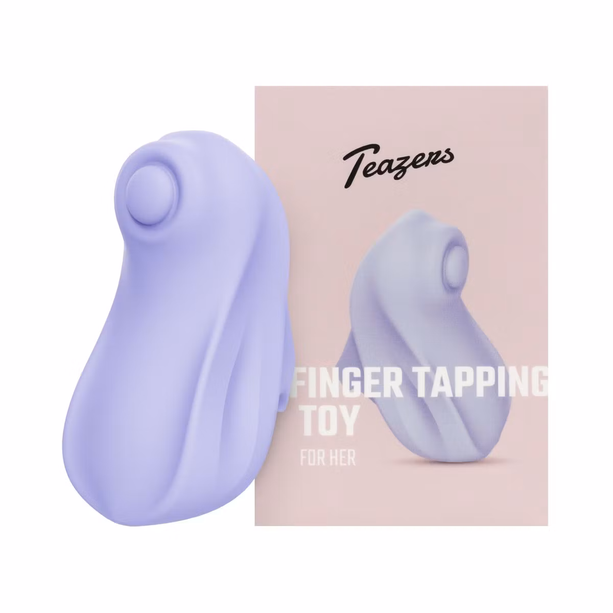 Teazers – Finger Vibrator Tapping Toy (Purple)