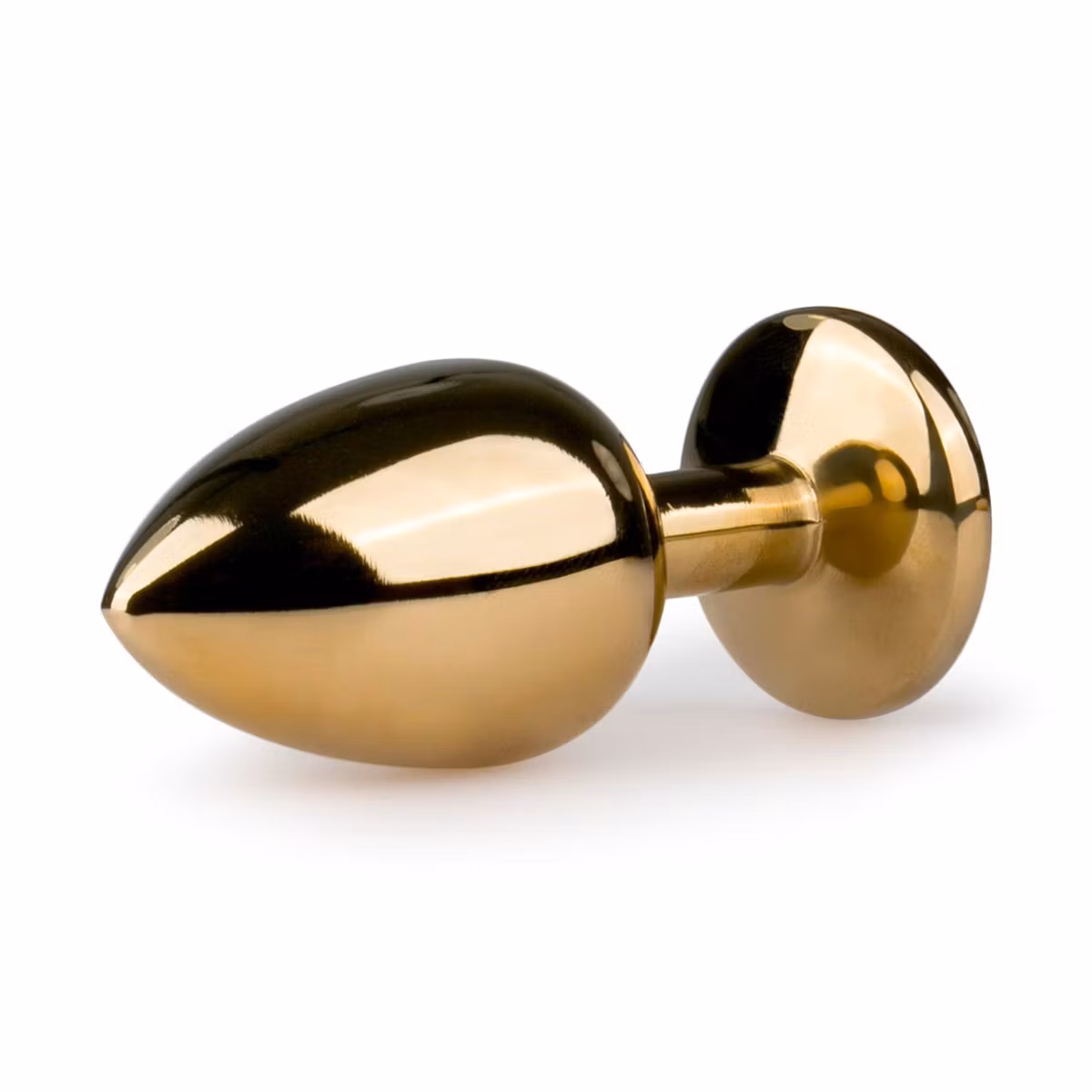 EasyToys Anal – Metal Butt Plug No. 1 (Guld/Lila)