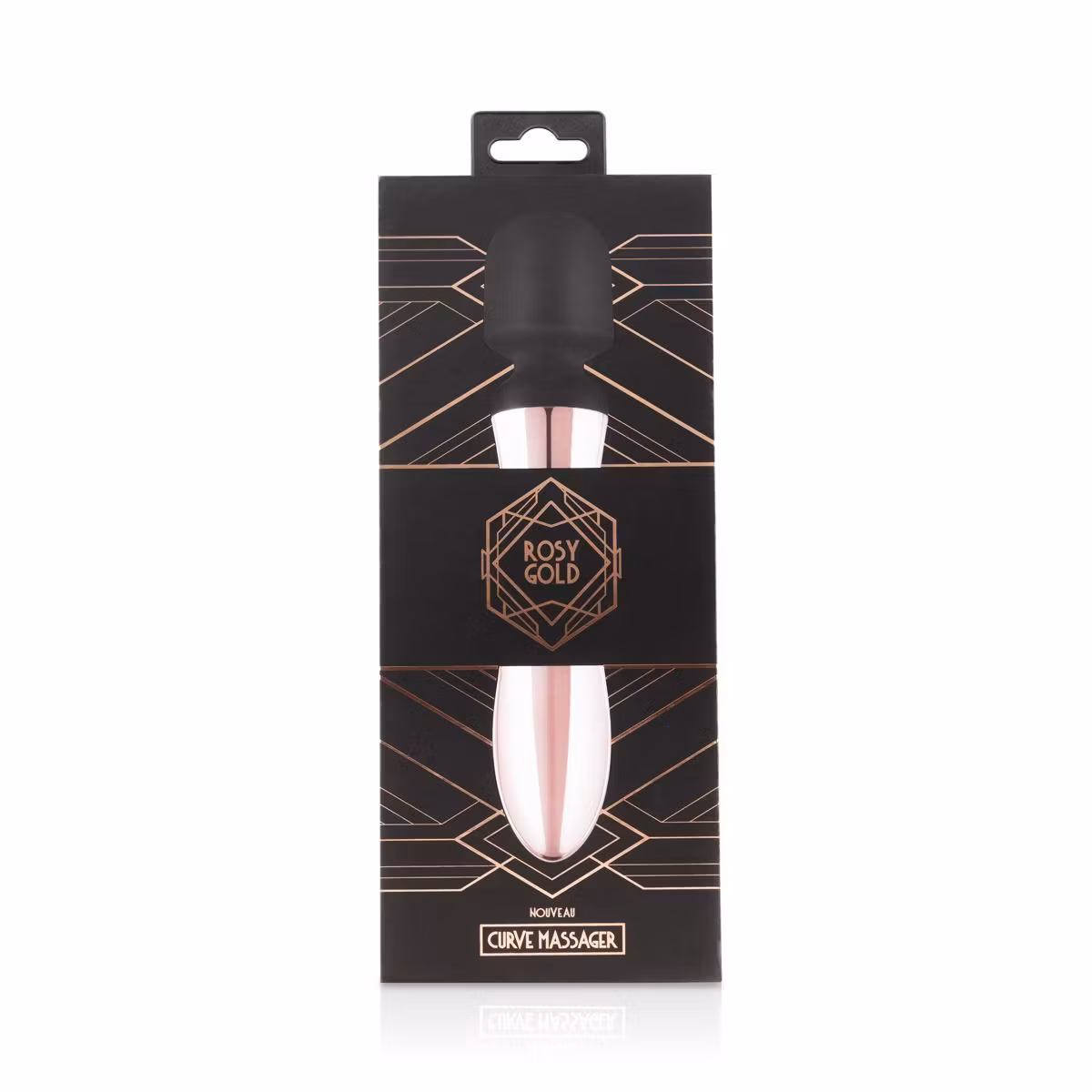 Rosy Gold – Nouveau Curve Massager Wand Vibrator