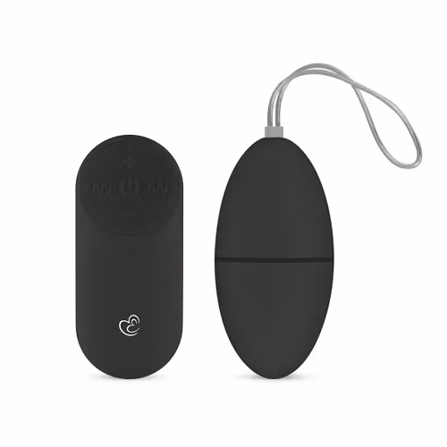EasyToys Mini Vibe – Remote Control Vibrating Egg (Black)