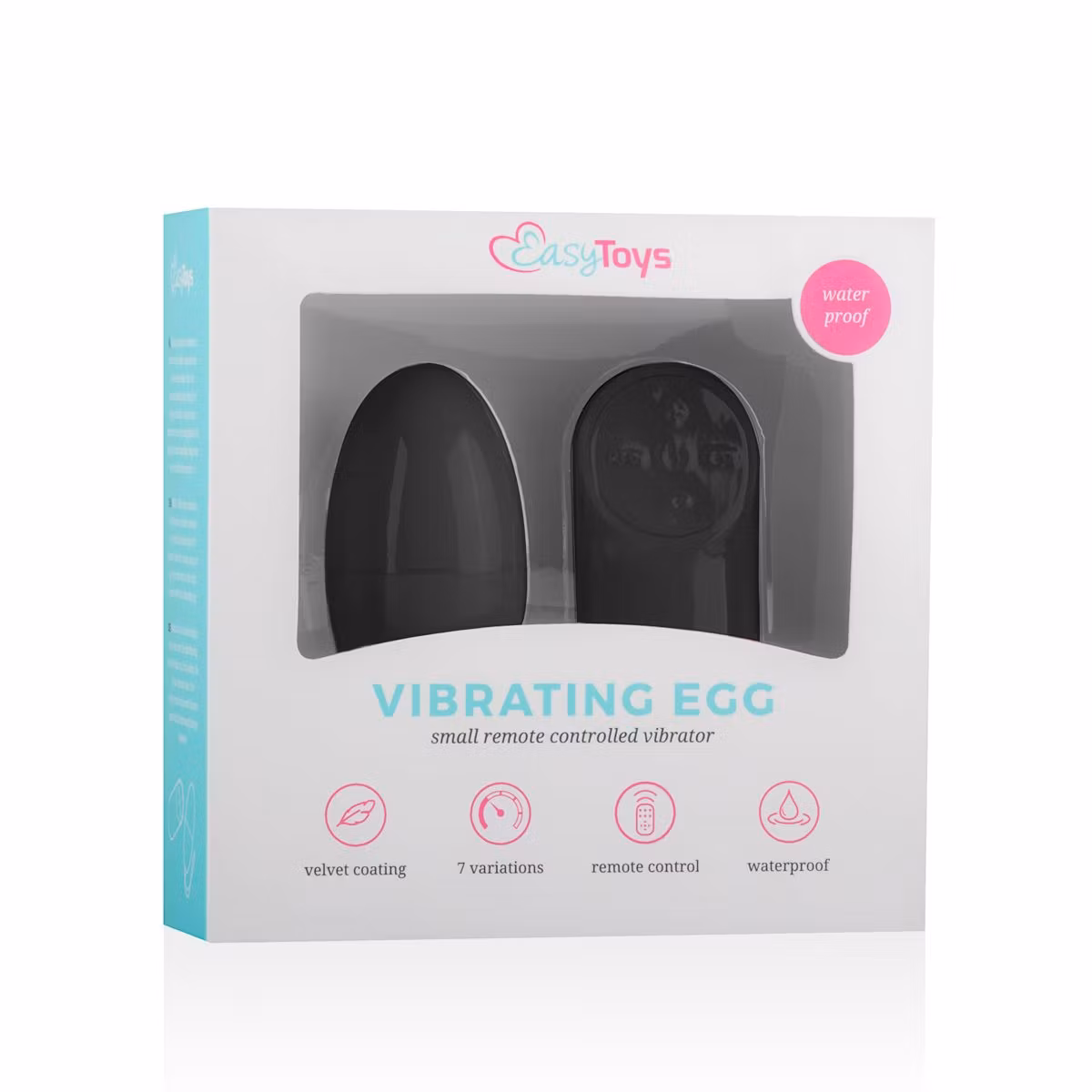 EasyToys Mini Vibe – Remote Control Vibrating Egg (Black)