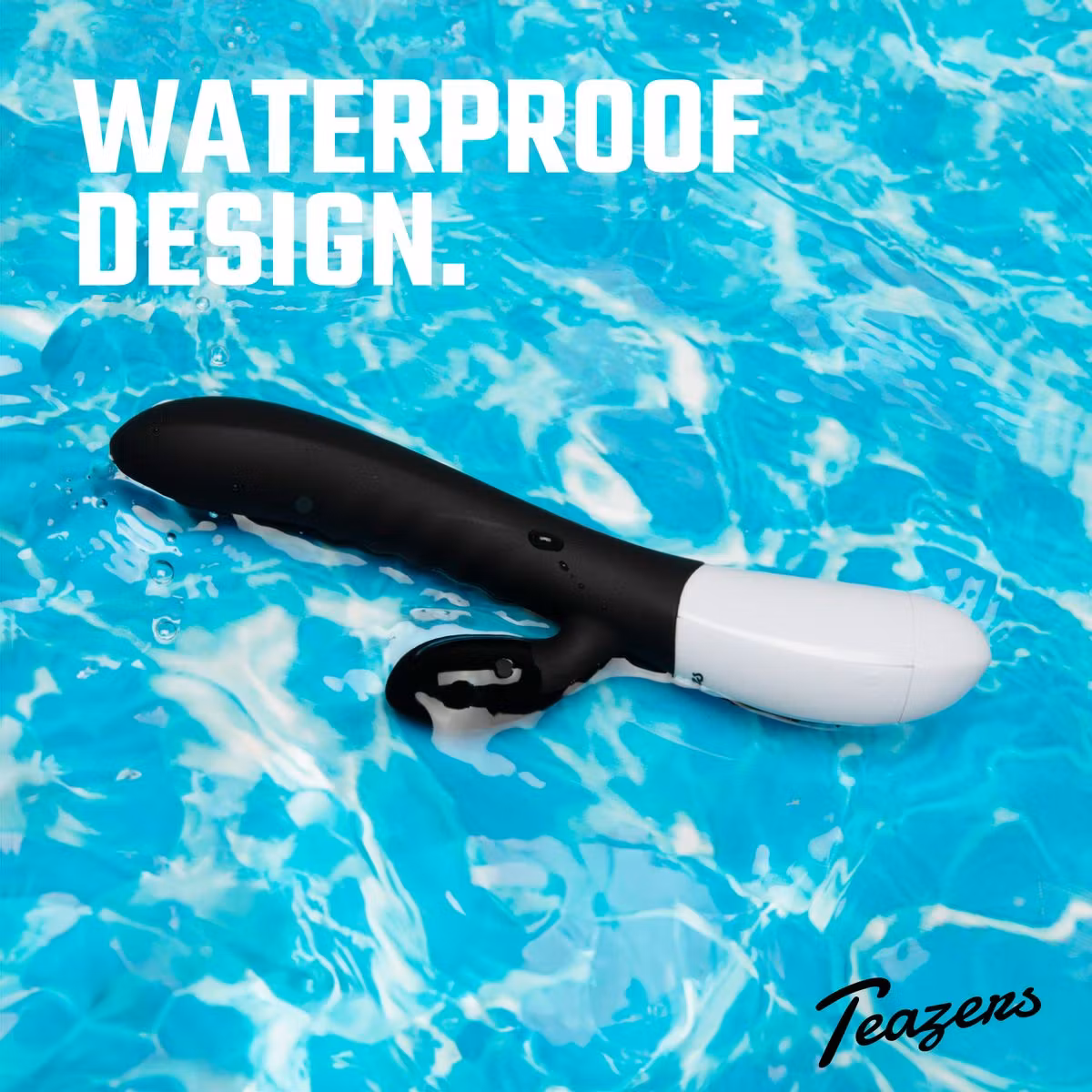 Teazers – Tarzan Rabbit Vibrator (Black)