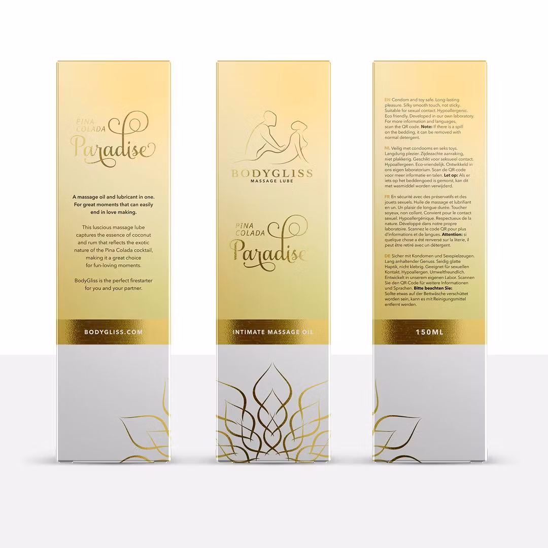 BodyGliss – Massage Oil & Lubricant in One Pina Colada (150 ml)