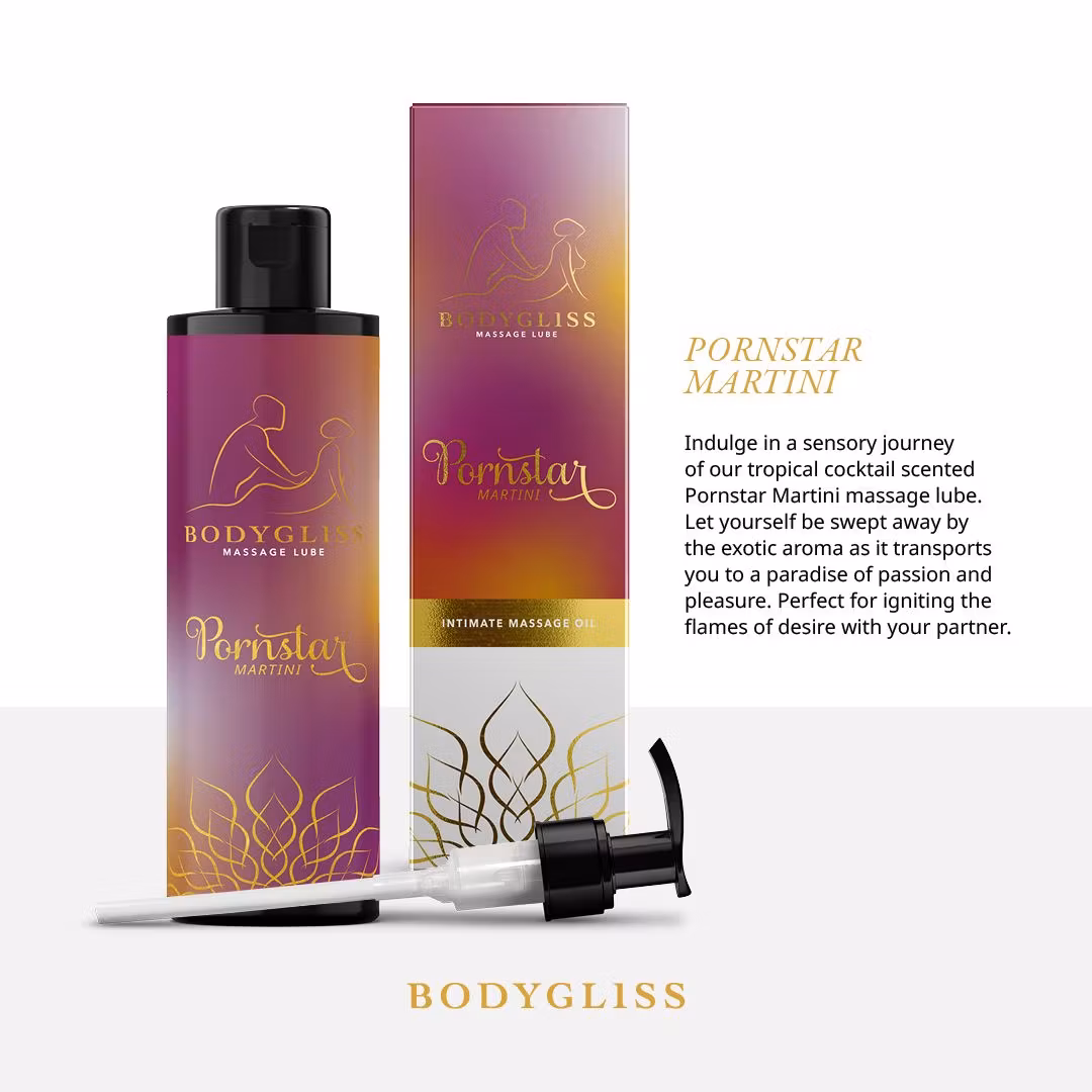 BodyGliss – Massage Oil & Lubricant in 1 Pornstar Martini (150 ml)