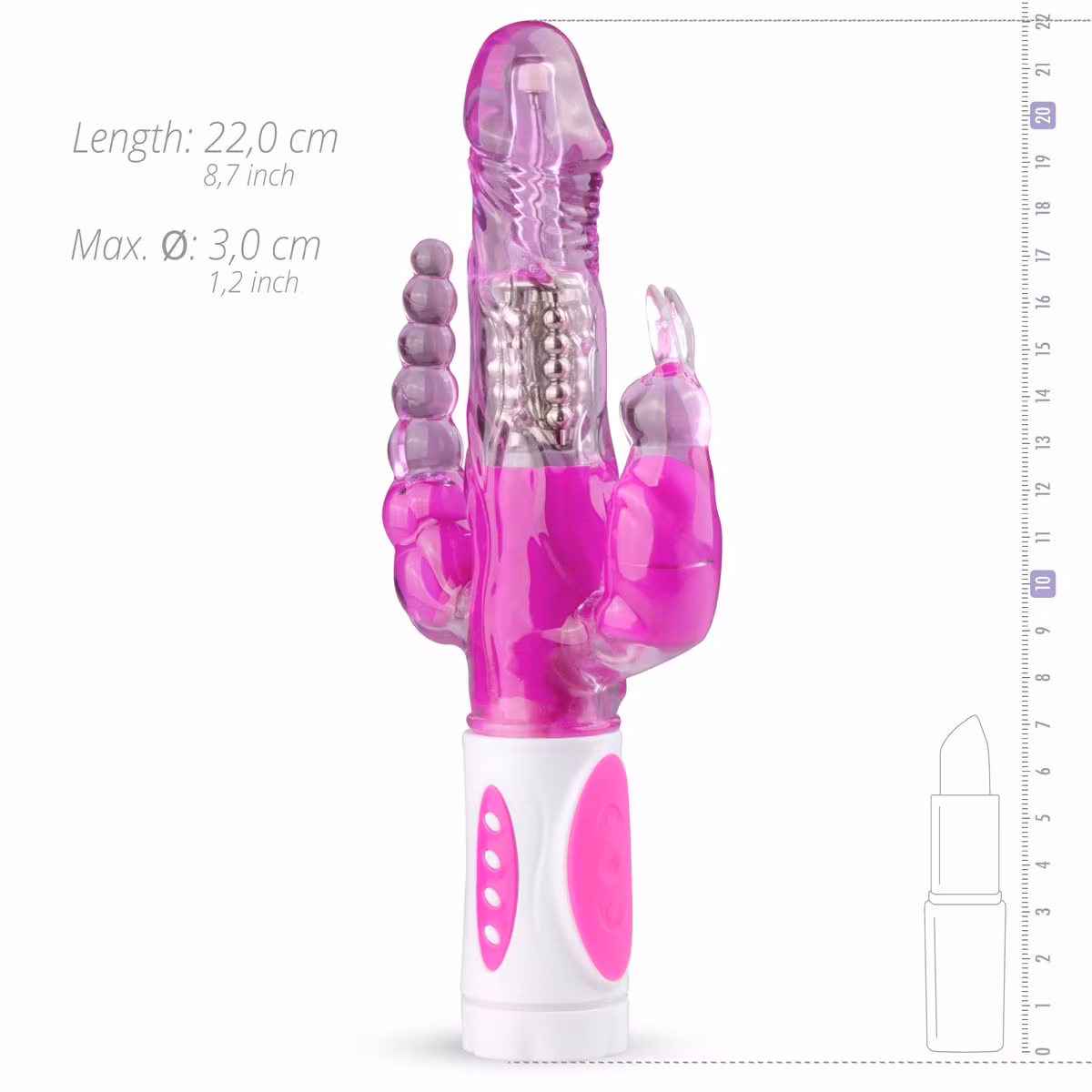 EasyToys Vibe – Raving Rabbit Vibrator (Purple)