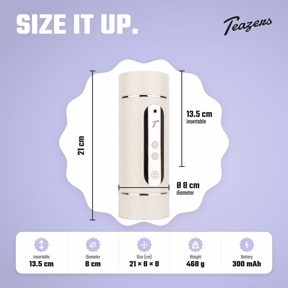Teazers – Electric Masturbator Double-Sided